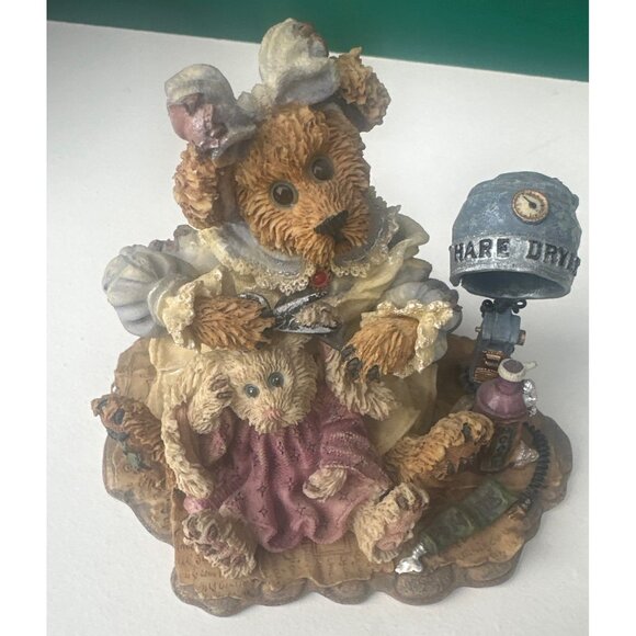 VINTAGE 1999 Boyds Bears & Friends The Bearstone Collection Wanda & Gert #227719 - Picture 9 of 14